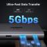 UGREEN 10 in 1 Docking Station USB C Dock Dual HDMI 4K@60Hz Single 8K@30Hz 100W PD 5Gbps USB C and USB A Data Ports Gigabit Ethernet, SD/TF Card Reader USB Hub Compatible for HP, Dell